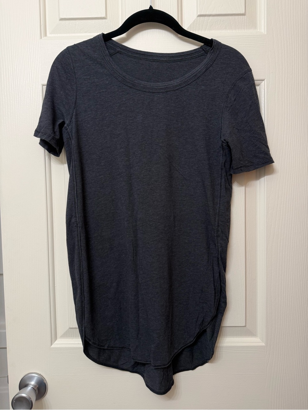 lululemon athletica Short Sleeve Crewneck Tee - Charcoal Gray